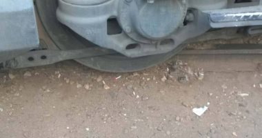 توقف حركة القطارات بخط "طنطا - القاهرة" بعد خروج قطار عن القضبان بالمنوفية