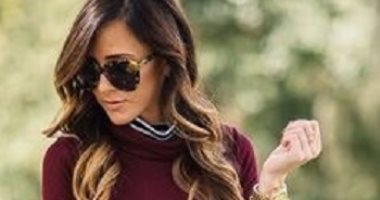 هتلبسى ايه بكرة؟..اللون النبيتى إطلالة شتوية دافئة
