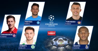بالفيديو..براهيمى ينافس ليفا على جائزة أفضل هدف بدورى الأبطال 