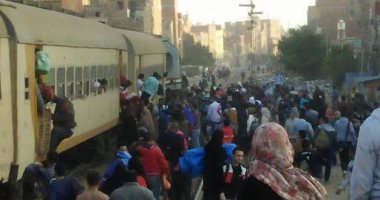 مصدر بالسكة الحديد: خطأ عامل التحويلة وسرعة السائق سبب حادث قطار طنطا