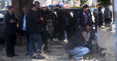 النيابة تنتقل لمعاينة انفجار شارع الهرم.. وتأمر بدفن وتشريح جثث الضحايا