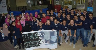 طلاب هندسة شبرا ينظمون فعالية Hour of code لنشر ثقافة البرمجة