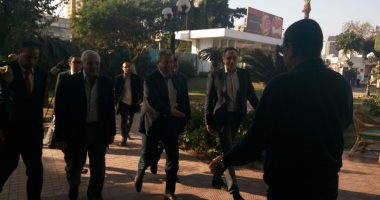 وزير الرياضة يصل النادى الأهلى لحضور احتفالية اليوم العالمى للإعاقة