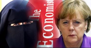 الإكونوميست: بدعة حظر النقاب بأوروبا دوافعها سياسية.. وميركل أعلنت دعمها للحظر لإرضاء الشعبويين.. وأفضل طريقة للحفاظ على الحريات هو السماح للمسلمات بالاحتشام كما يشئن ويجب التركيز على التعليم والدمج
