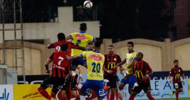 بالفيديو والصور.. بوبا يتقدم للداخلية فى مرمى الإسماعيلى 2 / 1