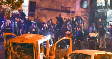 بالصور.. ننشر اللقطات الأولى لحادث التفجير بمدينة إسنطبول