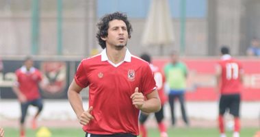 الأشعة تؤكد غياب أحمد حجازى عن الأهلي 10 أيام بسبب الخلفية