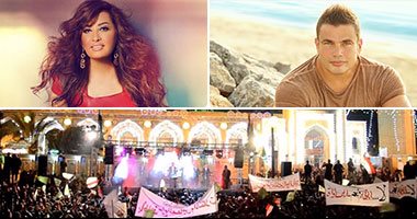 "رحمة للعالمين".. فنانو مصر والوطن العربى يحتفلون بالمولد النبوى على تويتر.. النجوم يهنئون الأمة العربية والإسلامية بالذكرى الشريفة.. ولطيفة تحتفل بأغنية "روحوله المدينة" للعندليب الأسمر
