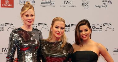 النجمات إيفا لونجوريا وميلانى جريفيث وأنستزيا يتألقن فى مهرجان دبى السينمائى