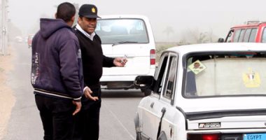 تحرير 7632 مخالفة مرورية متنوعة أعلى محاور وميادين العاصمة