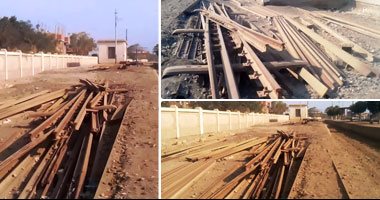 بالصور.. أطنان حديد مهملة بمحطات السكك الحديد بالمنوفية.. القضبان متراكمة بالمحطات تحت الأمطار والشمس.. الأهالى: إهدار لثروات الدولة ويقلل من كفاءتها.. ويؤكدون: "الحديد يسرق عينى عينك"