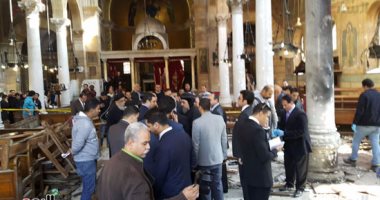 بالصور.. المفرقعات: انفجار الكنيسة بعبوة تزن 20 كيلو TNT زرعت داخل حقيبة