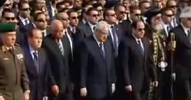 مصدر رفيع المستوى: جنازة شهداء الكنيسة البطرسية كانت عسكرية