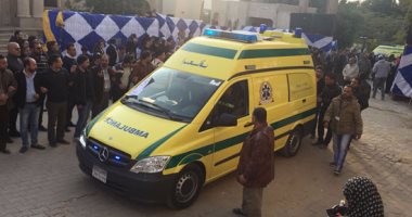 جثامين شهداء "البطرسية" تصل كنيسة الأنبا شنودة بالمقطم لدفنهم