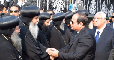 الرئيس السيسي: دماء شهداء حادث الكنيسة البطرسية لن تذهب هباءً