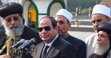 بالفيديو.. السيسي: محمود شفيق محمد مصطفى انتحارى فجر نفسه بالكنيسة