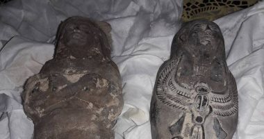 ضبط تاجر بحوزته 8 تماثيل يشتبه فى أثريتهم بالفيوم