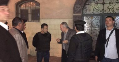 بالصور.. مدير أمن بورسعيد يتفقد الخدمات الأمنية بمحيط الكنائس 