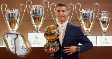 بالفيديو والصور.. رونالدو يتوج بالكرة الذهبية.."الدون" أفضل لاعب فى العالم لرابع مرة فى تاريخه.. أيقونة ريال مدريد يكتسح ميسي وجريزمان.. محرز يشرف العرب بالمركز السابع.. وتهنئة خاصة من يونايتد ولشبونة