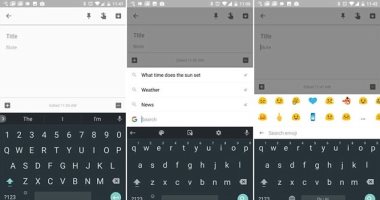 جوجل تطلق لوحة مفاتيح Gboard على الأندرويد