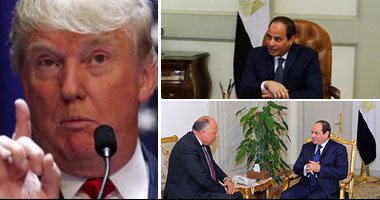  سامح شكرى يعرض تقريراً عن زيارته للولايات المتحدة للرئيس.. وزير الخارجية: "ترامب" يعتزم تعزيز العلاقات الثنائية مع مصر ..مذكرة تفاهم لمنع تهريب الآثار ..ومجلس النواب الأمريكى يبعث رسالة دعم إلى السيسى