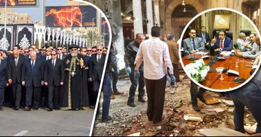 "الكنيسة البطرسية تحت قبة البرلمان".. علاء عابد ينتقد البرادعى ويؤكد: الرئيس قال مش هروح الجنازة إلا وفى إيدى القاتل.. إلهامى عجينة يرفض محاكمة الإرهابيين عسكريا.. ونائب يطالب بإلغاء حصة الدين بالمدارس