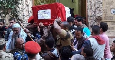 اليوم.. الغربية تشيع جثمانى اثنين من أبطال الجيش شهيدا حادث رفح الإرهابى
