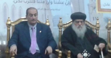 بالصور.. مساعد وزير الداخلية يتفقد الكنائس ويشدد على يقظة الأمن
