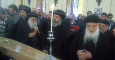 بالصور.. إقامة صلاة الجناز على الشهيدة الـ24 فى حادث الكنيسة البطرسية