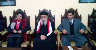 بالصور.. وكيل تعليم كفر الشيح يترأس وفدا لتقديم العزاء فى ضحايا الكنيسة البطرسية