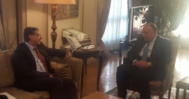 وزير الخارجية يبحث مع مدير عام الوكالة الدولية للطاقة المتجددة سبل التعاون