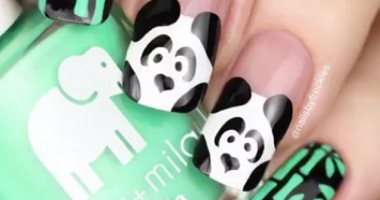 بالفيديو والصور.. فى دقيقة واحدة.. حولى أظافرك لـ panda