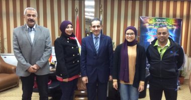 جامعة قناة السويس تكرم الطلاب أصحاب مبادرة التنمية المستدامة