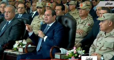 تفاصيل مشروعات الطرق والإسكان التى افتتحها الرئيس اليوم.. محور روض الفرج - الضبعة بطول 537 كيلومتر لدعم التنمية.. وتطوير طريق القاهرة - السويس.. 18 محطة لتحلية المياه واستكمال بناء 304 آلاف وحدة سكنية