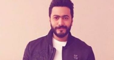 تامر حسنى ونور يصوران فيلم "تصبح على خير" فى "شبرامنت"