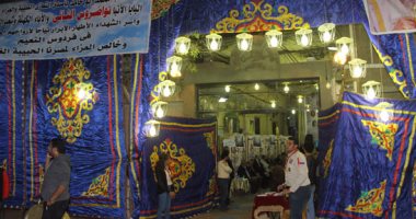 بالفيديو.. مقرئ يرتل القرآن الكريم فى عزاء ضحايا الكنيسة البطرسية
