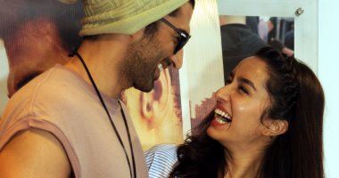 أديتيا روى كابور وشرادا كابور يروجان لفيلم Ok Jaanu فى مومباى  