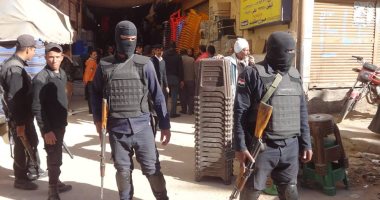 بالصور..مديرية أمن الأقصر تحرر 85 محضر فى حملة لإزالة الاشغالات 