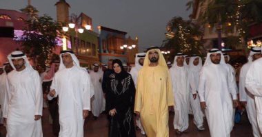 ‏بالصور... بن راشد يفتتح "دبى باركس" أكبر مدينة ترفيهية فى الشرق الأوسط