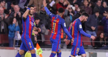بالفيديو.. برشلونة يتفوق على إسبانيول 0/1 فى الشوط الأول للديربى