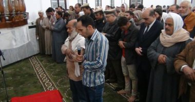 بالصور.. جنازة شهيد الشرطة بأكتوبر بمسقط رأسه بالمنوفية