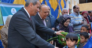 الهلالى يزور مدرسة المستقبل الابتدائية فى عزبة خير الله   