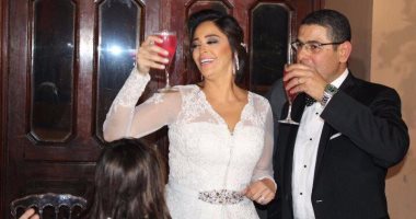 ننشر 12 صورة جديدة من حفل زفاف داليا البحيرى 