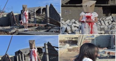 أعداء سوريا "كدب بالألوان".. طفلة بورسعيد صاحبة الصور المفبركة لـ"حلب": "عمو مصطفى قال لى هعمل لك حفلة تصوير ولبسنى هدوم فيها دم.. أنا كنت خايفة وما أعرفش يعنى إيه حلب".. والمتهم: أنا مصور حفلات وأفراح