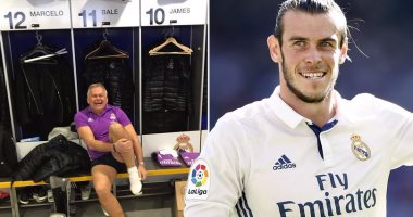 والد جاريث بيل يدعمه فى تدريبات التأهيل
