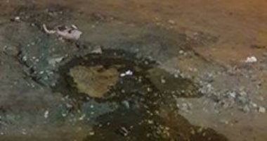 انهيار جزئى بنفق الخادم بطنطا إثر عبور سيارة نقل بحمولة مرتفعة