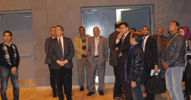 بالصور.. وزير الآثار يتفقد متحف الحضارة لمتابعة سير العمل