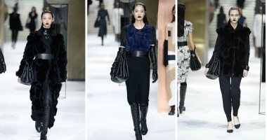 بالصور..الأبيض والأسود يسيطرا على تصميمات دار أزياء "Max Mara"