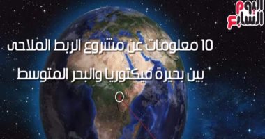 10 معلومات عن مشروع الربط الملاحى بين بحيرة فيكتوريا والبحر المتوسط