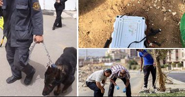خبراء المفرقعات: حقيبة شارع الهرم تحتوى على "لاب توب" 
